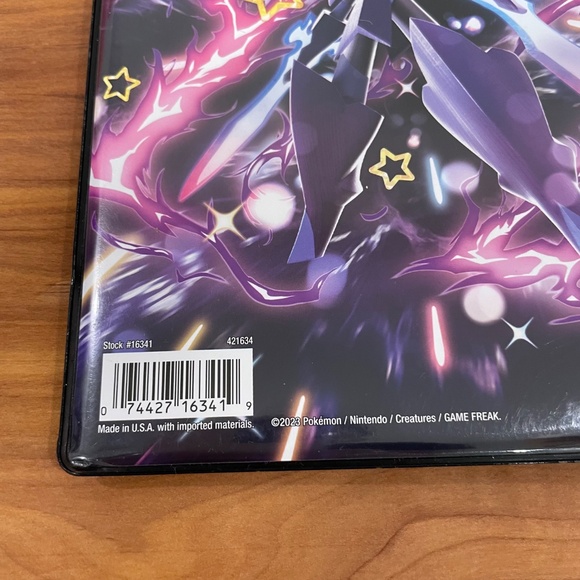 POKÉMON Trading Card Game 4-Pocket Portfolio Tinkaton Ceruledge 8" x 6" - Picture 7 of 9